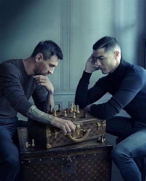 annie leibovitz louis vuitton|messi vs Ronaldo chess picture.